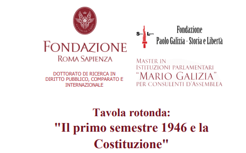 Il primo semestre 1946 e la Costituzione